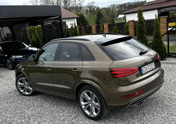 Audi Q3 cena 82900 przebieg: 184000, rok produkcji 2014 z Połaniec małe 497